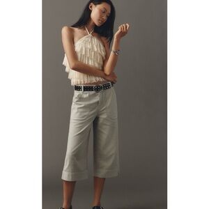 Anthropologie Pilcro Crop Utility Pants